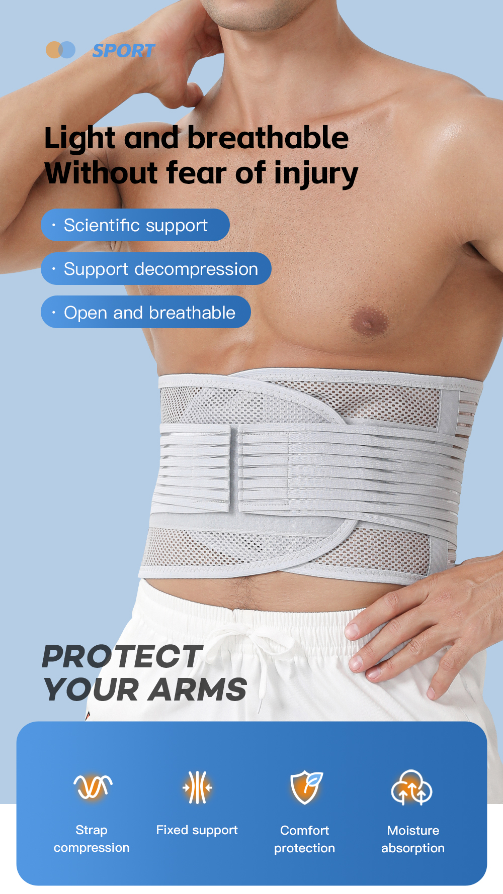 Waist Support Belt View 1