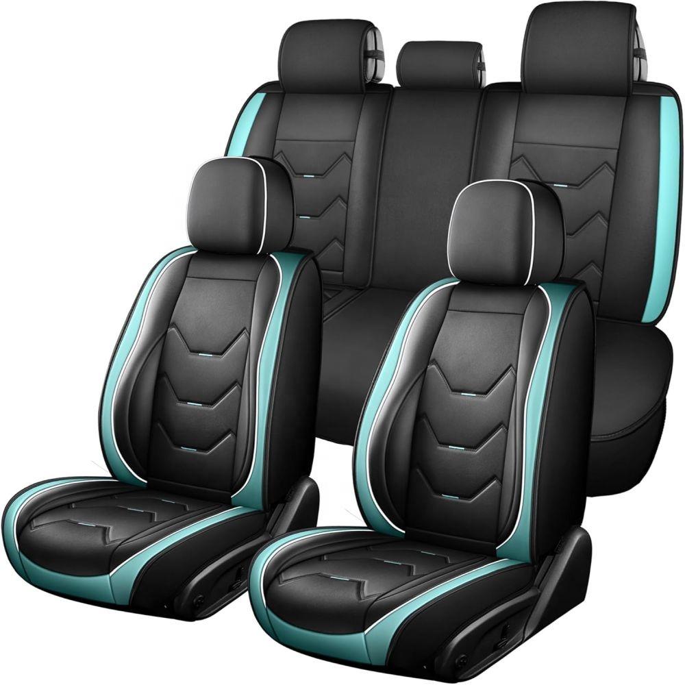 Wear Resistant PU Leather Car Seat Cushion Waterproof Anti Slip Auto Seat Protector Pad OEM ODM Support