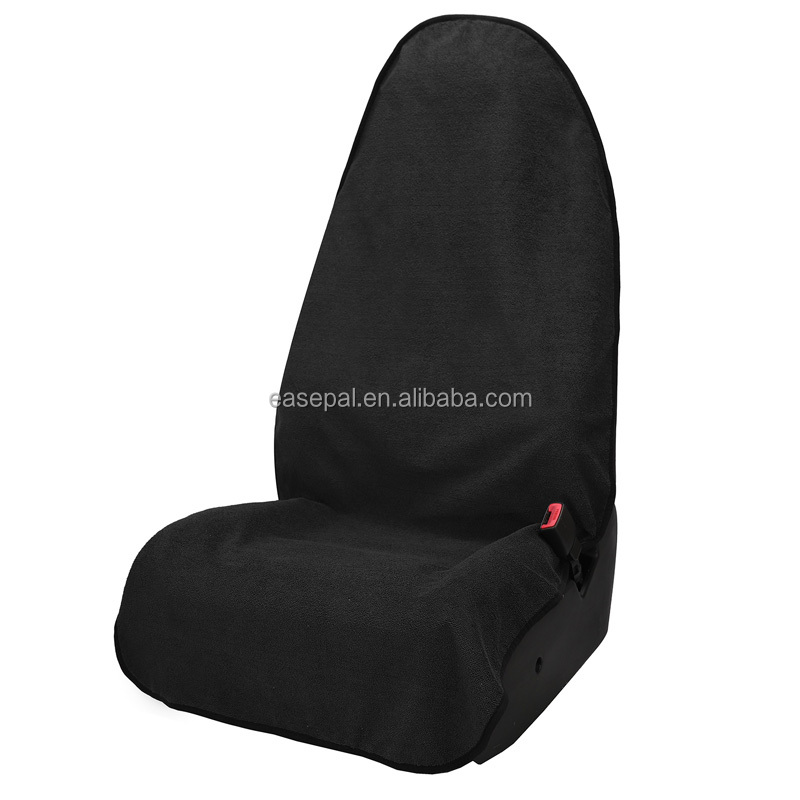 Black Towel Seat Cover