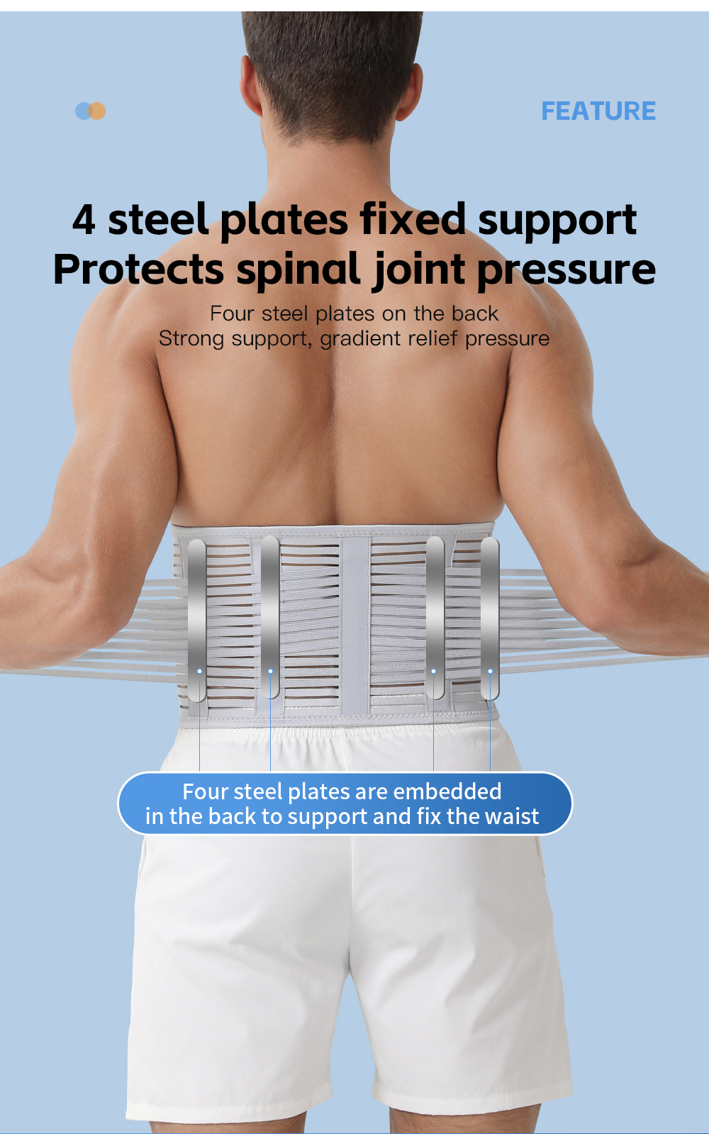 Waist Support Belt View 6