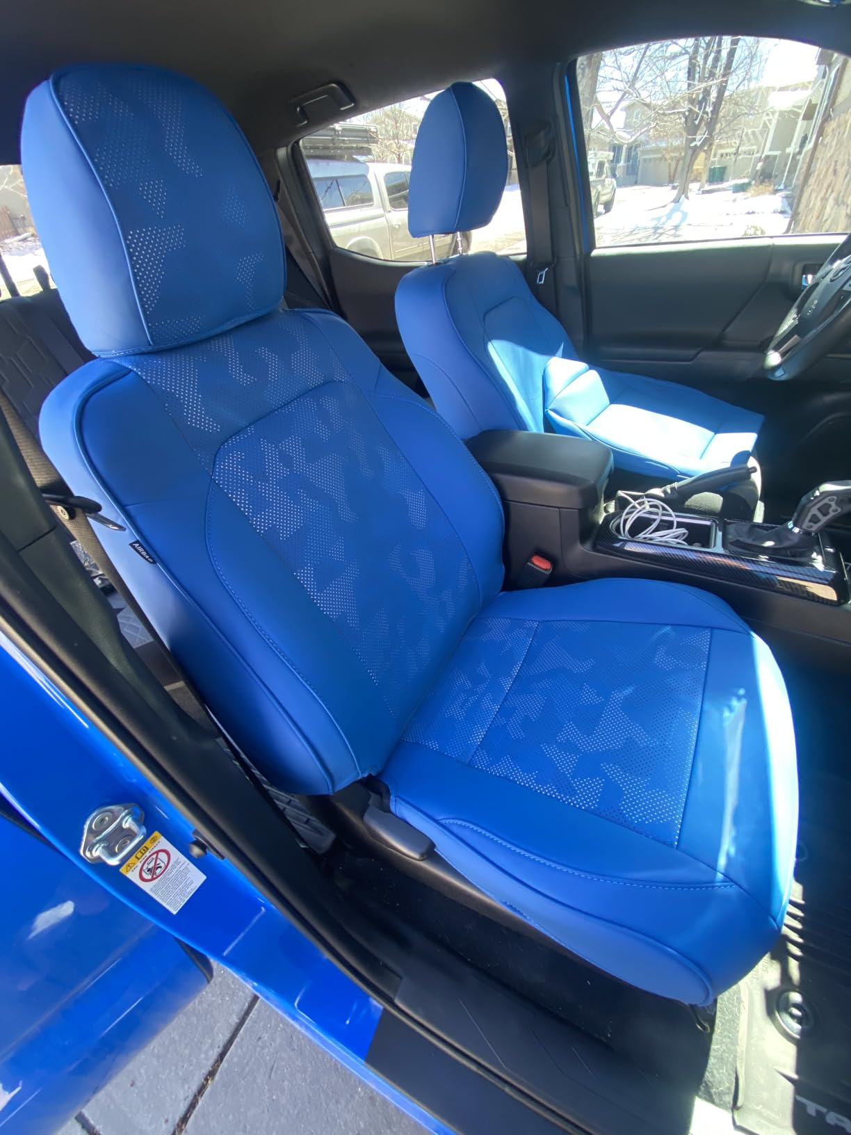 Tacoma Seat Cover Front View