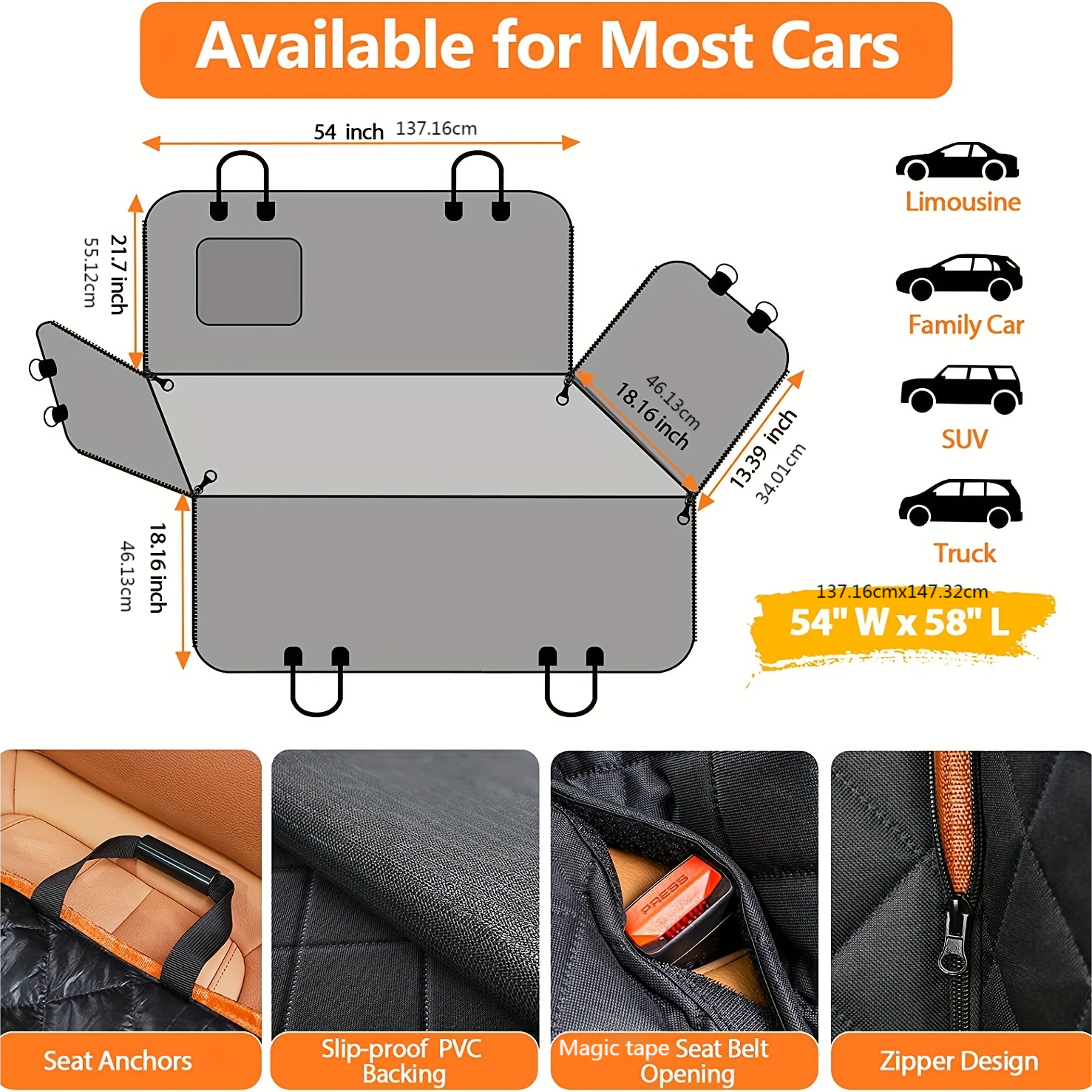 Pet Seat Cover Feature Detail 1
