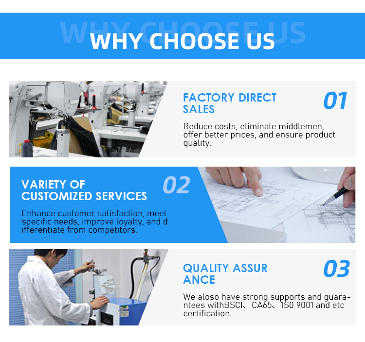 Why Choose Us Product Advantages