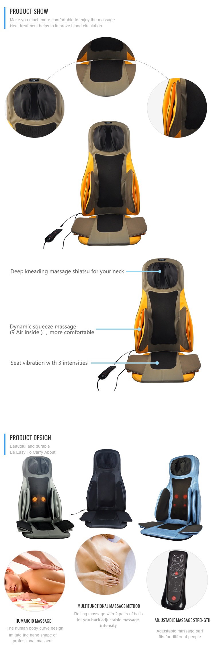 Cushion Massager Detail 3