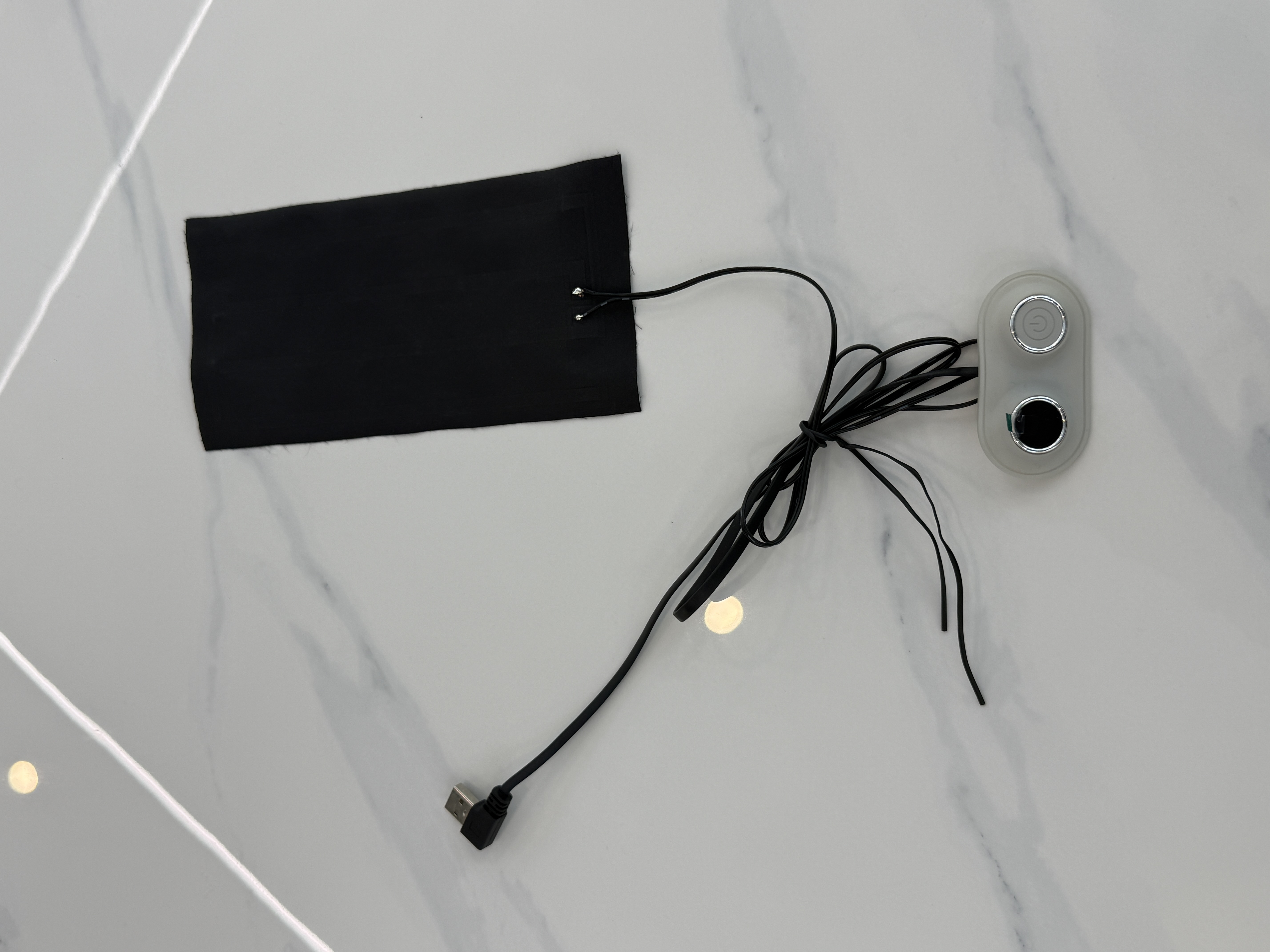 Low-Voltage 5v Graphene Heated Seat Cushion Elements for Car Office Use