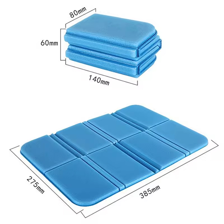 Wholesale Lightweight Portable Folding Polyethylene XPE Foam Seat Cushion Camping Mat Moisture-Proof Bus Seat Pad Source China