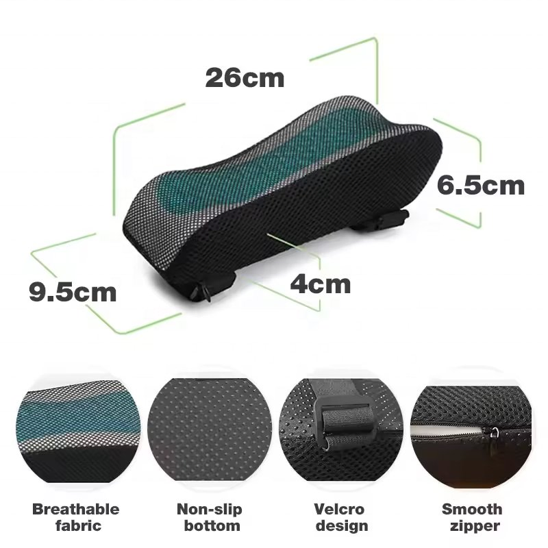 Memory Sponge Armrest Cushion Armrest Cushion Airplane Hotel Nursing Chair