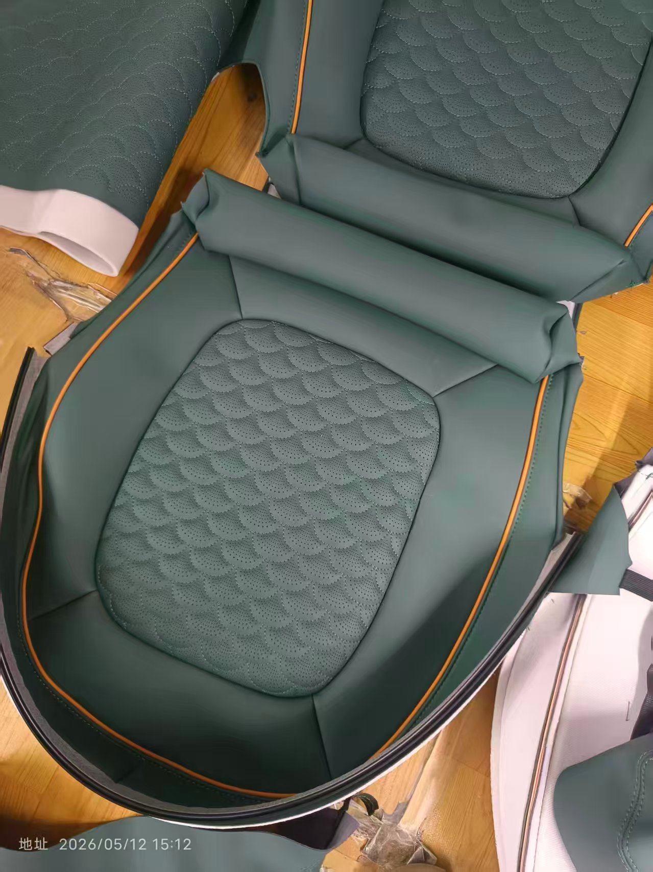 Custom Fit Seat Covers for Smart Fortwo 453 2014-2022 Replacement Leather Cute Cartoon Pattern