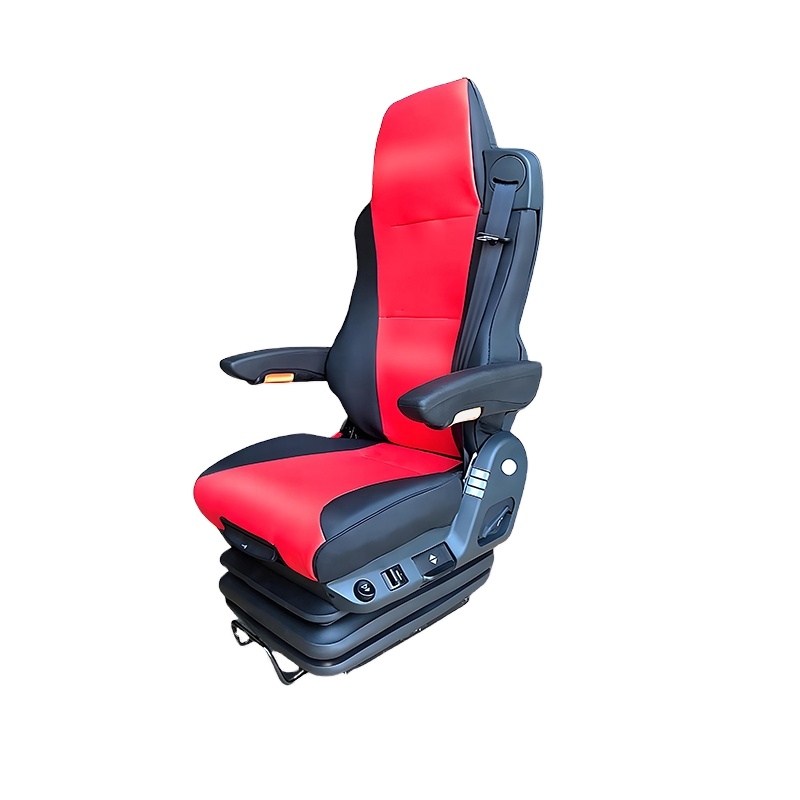 Super Soft Aero Style Airbag Driver's Seat For Heavy Duty Dongfeng And Jiefang Trucks Universal Fit New Condition