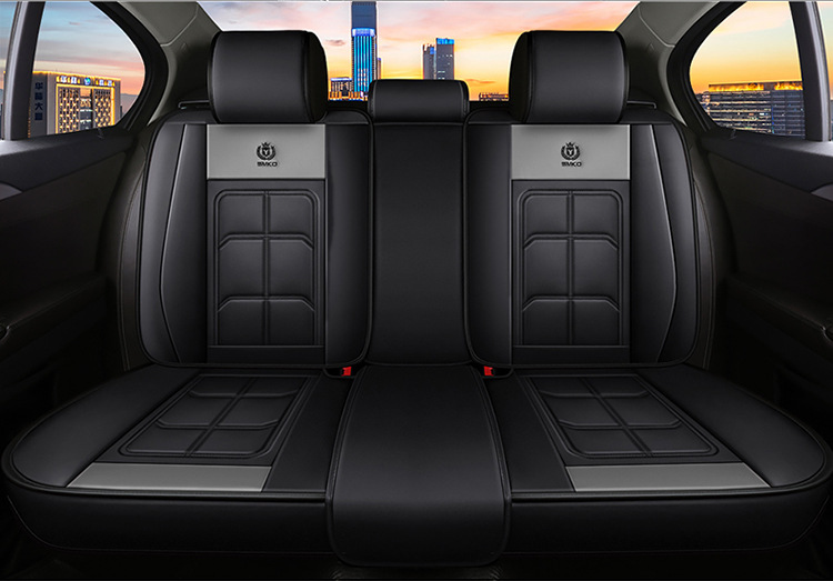 All-Car Ten-Piece Sports Full Set Leather Cover Fully Encircled Four Seasons Universal Wear-Resistant Dirt-Resistant Car Seat