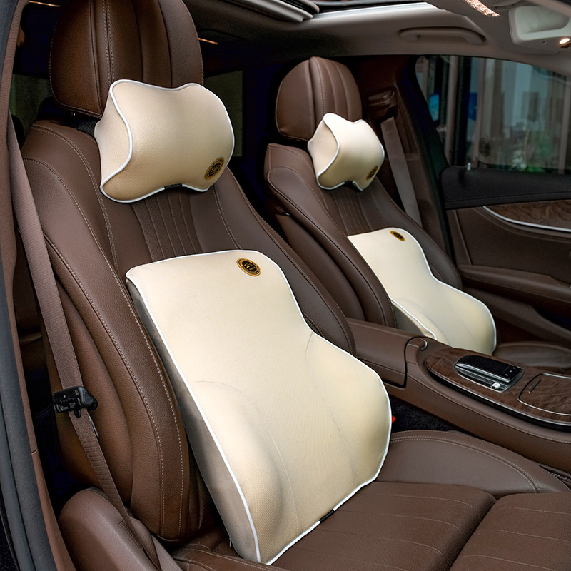 Wholesale Memory Foam Car Seat Cushions &amp; Neck Pillow Headrest Lumbar Support Pad