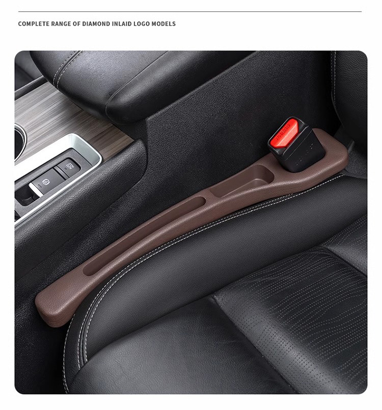 Universal Portable Drop Stop Car Console Seat Side Gap Filler Plug Organizer Strip