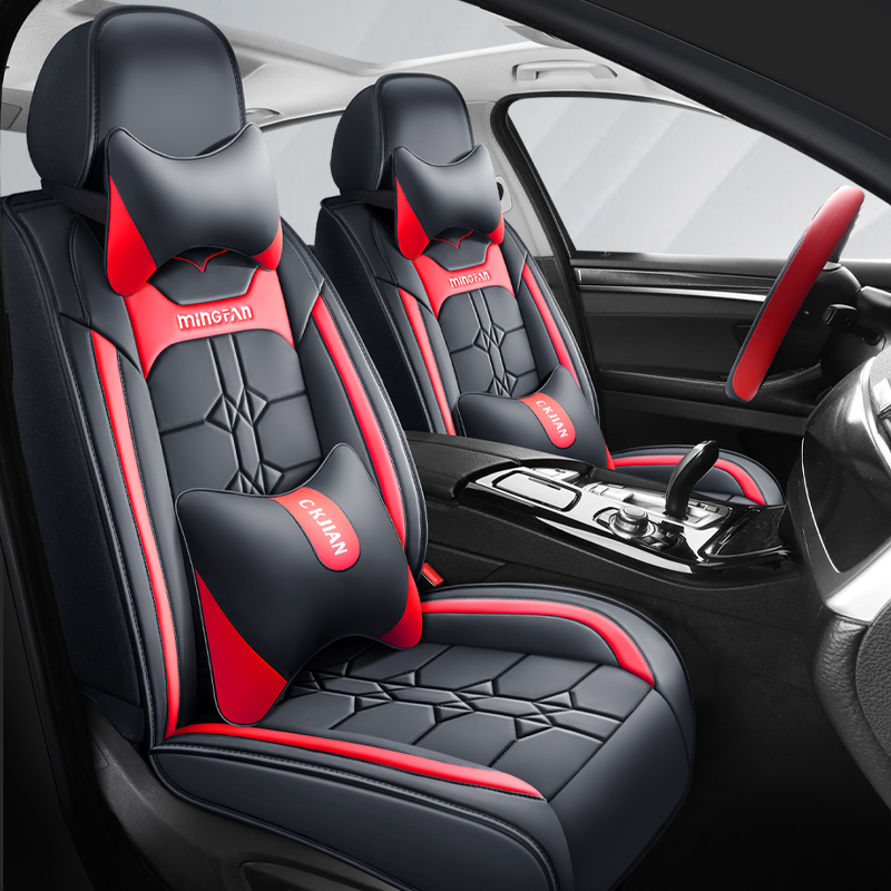 Wholesale Luxury Leather Car Seat Cover Funny Designer Universal Breathable Cushion Luxury for Your Car