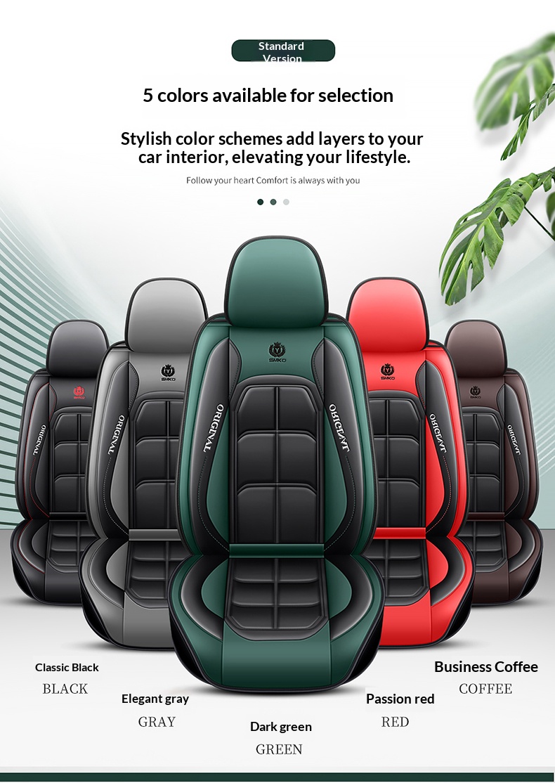 Luxury Sport Leather Car Seat Cover