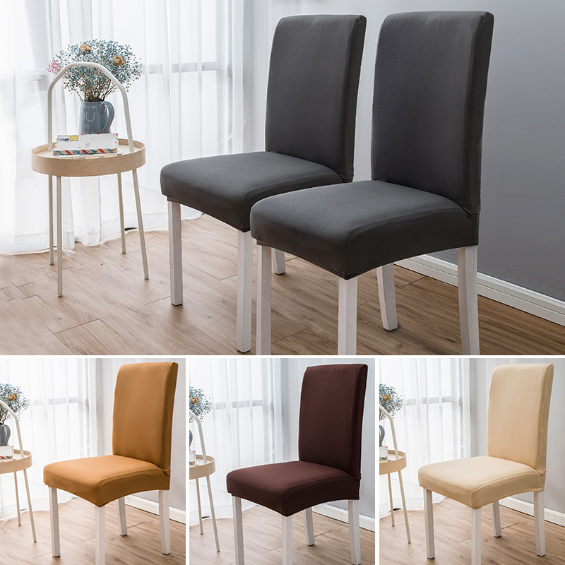 Luxury Eco-Friendly Machine Washable Wedding Seat Party Chair Covers Elastic Stretch Dining Chair Cover For Living Room Hotel