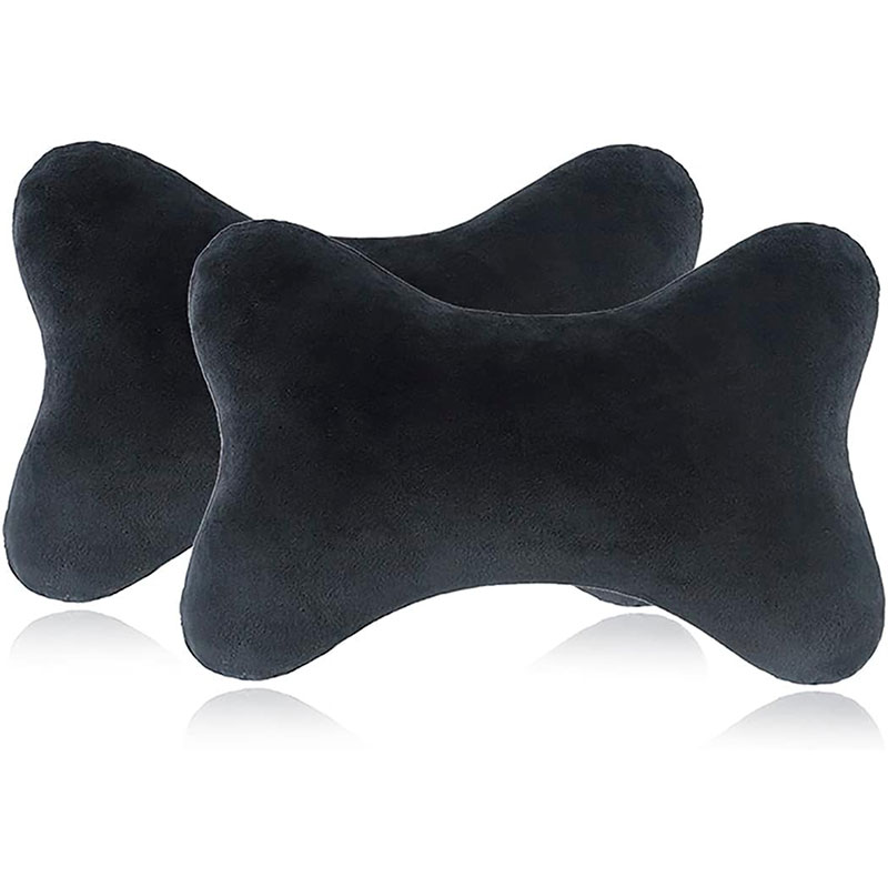 Car Supplies Memory Foam Head Pillow Neck Removable Cover Support Breathable Comfortable Ergonomic for Car Travel