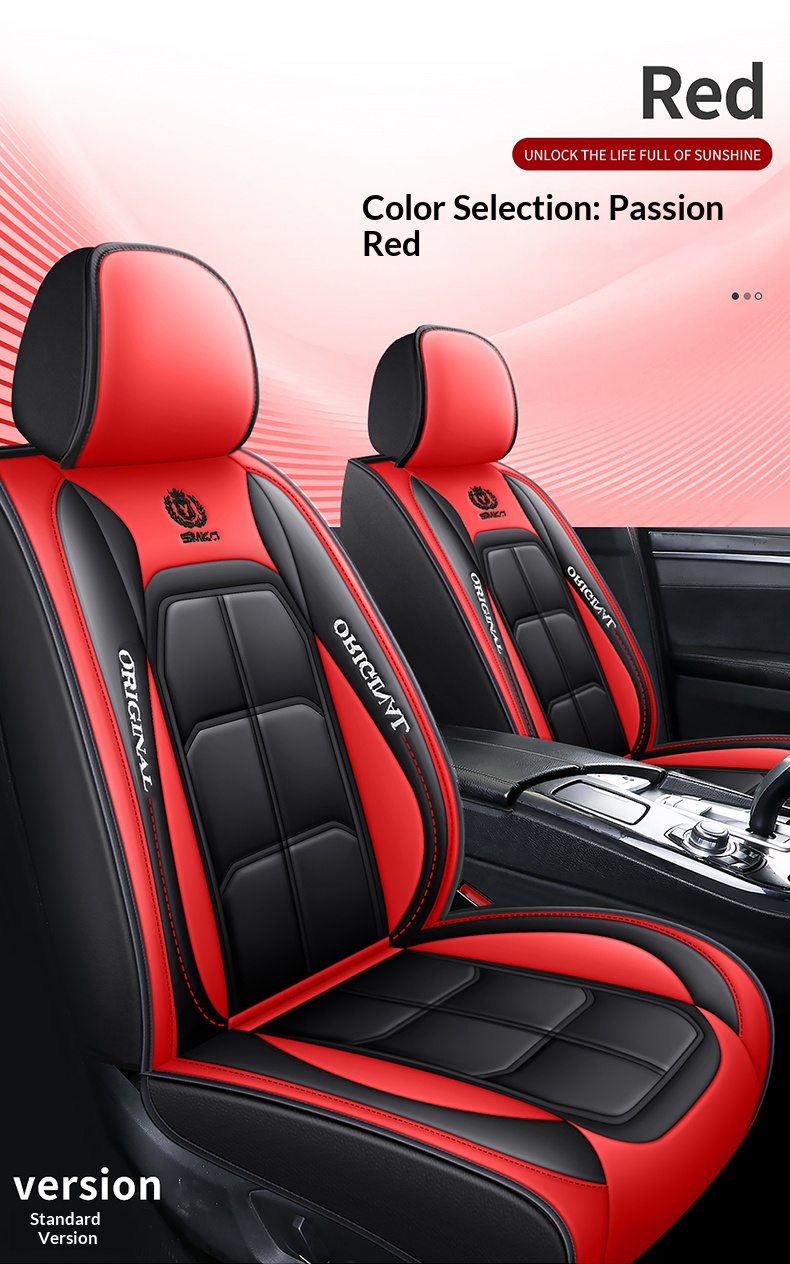Luxury Sport Leather Car Seat Cover