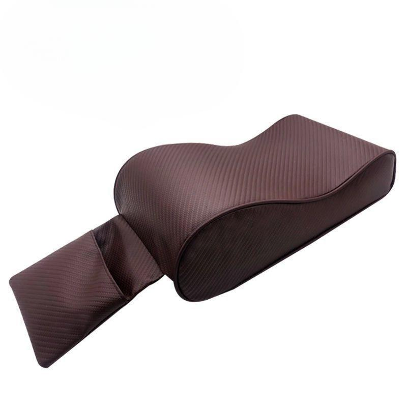 Car Center Console Cover Shiny Microfiber Leather Car Armrest Cover Cushion