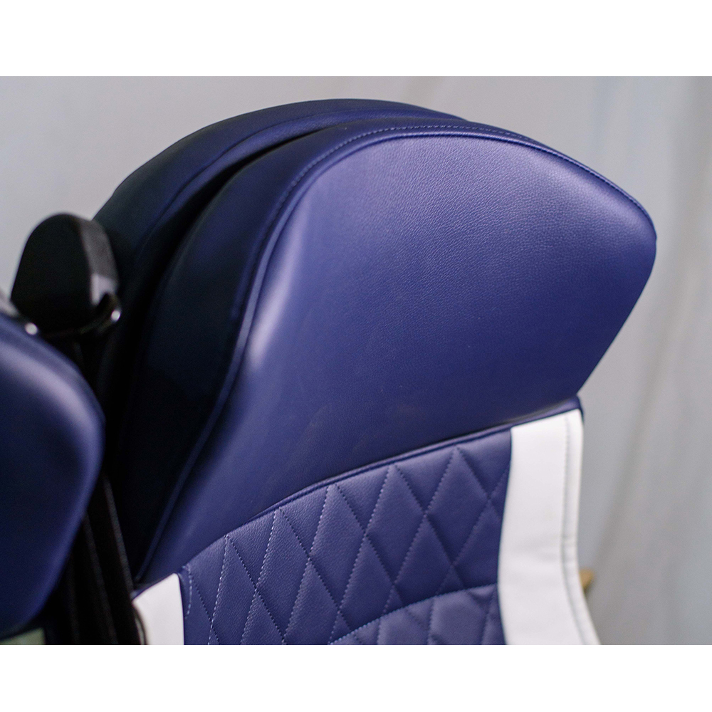 Durable Comfortable Bus Seat Cushions with Integrated Seatbelt System for Passenger Safety Public Transport Seating