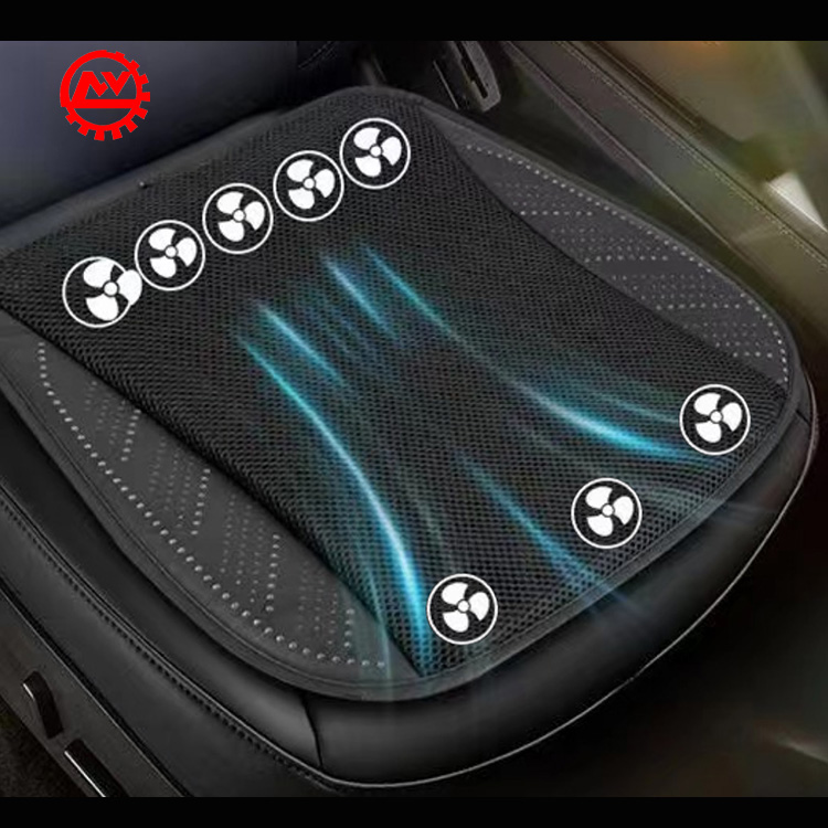 Summer Electric Auto Office Home Truck USB Charge Cooling Fan Car Ventilated Seat Cushion