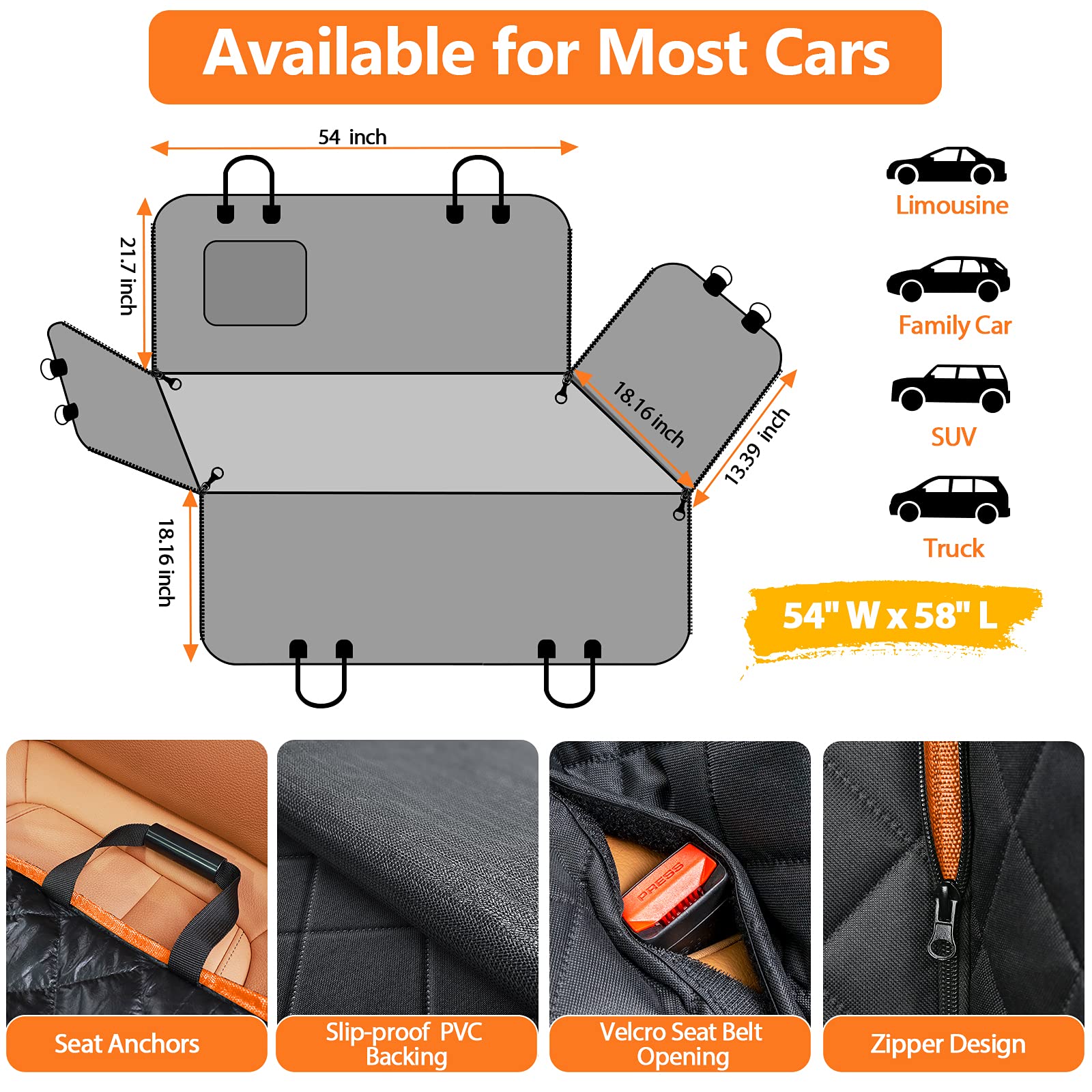 Dog Car Seat Cover Design