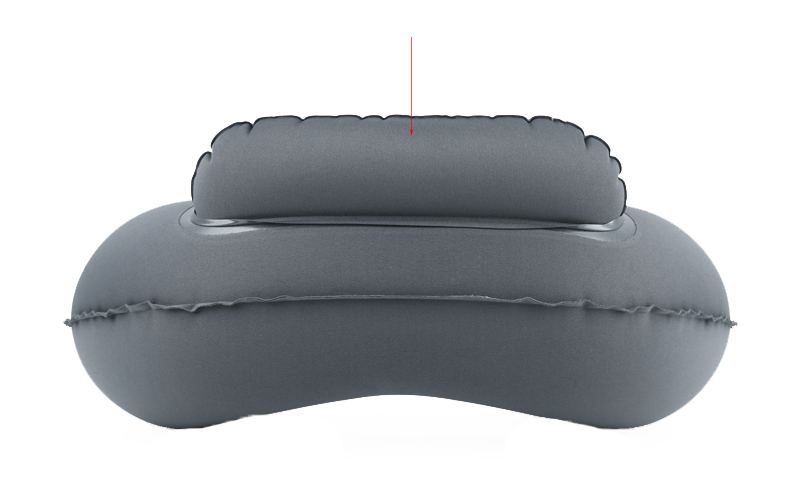 Ultra Soft Dual Valve Premium Inflatable Train Car Neck Pillow Traveling Pillows