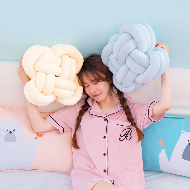 Knot Ball Pillows