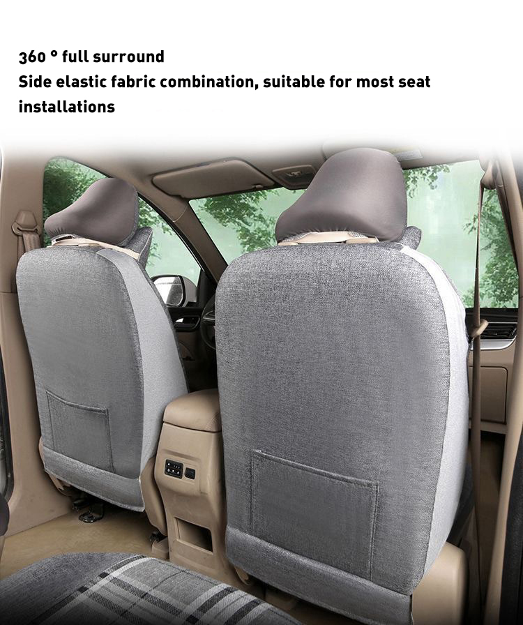 Car seat cover details 6