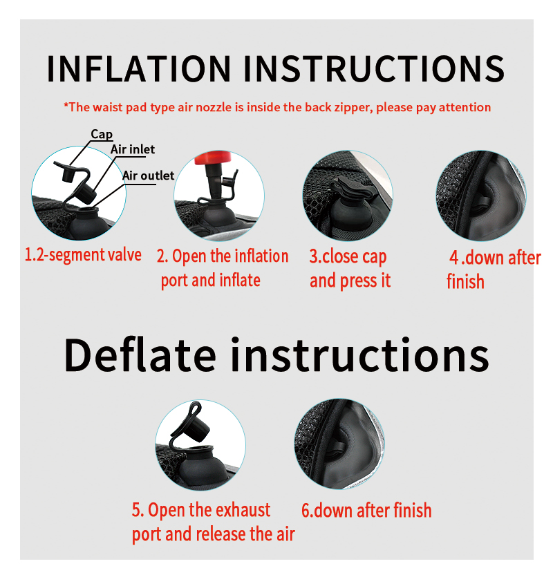 12V Heating Ventilate Blowing Style Seat Cushion Chair Pad BC-294