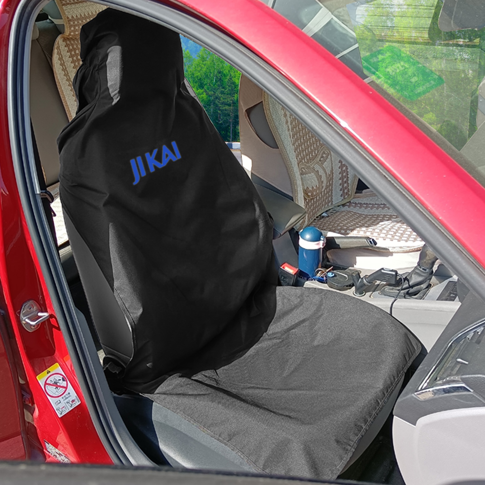 Factory-Affiliated Customized Size Black 600D Oxford Sports Style Universal Fit Car Seat Cover Hot Selling Protective Seat Cover