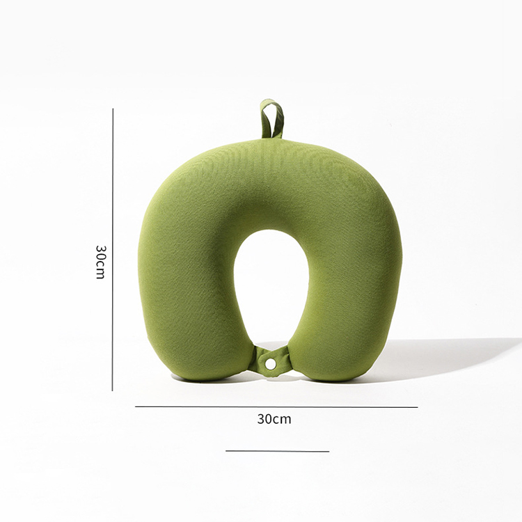 Basic Modern Airplane Simple Classic Microbeads Travel Neck Pillow