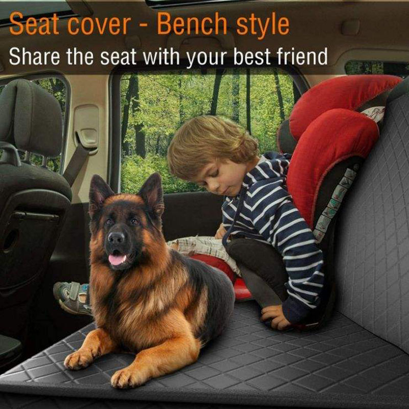 Wholesale Manufacturer's Pet Car Seat Cover Waterproof Oxford Material for Backseat Use Shipped from Cambodia