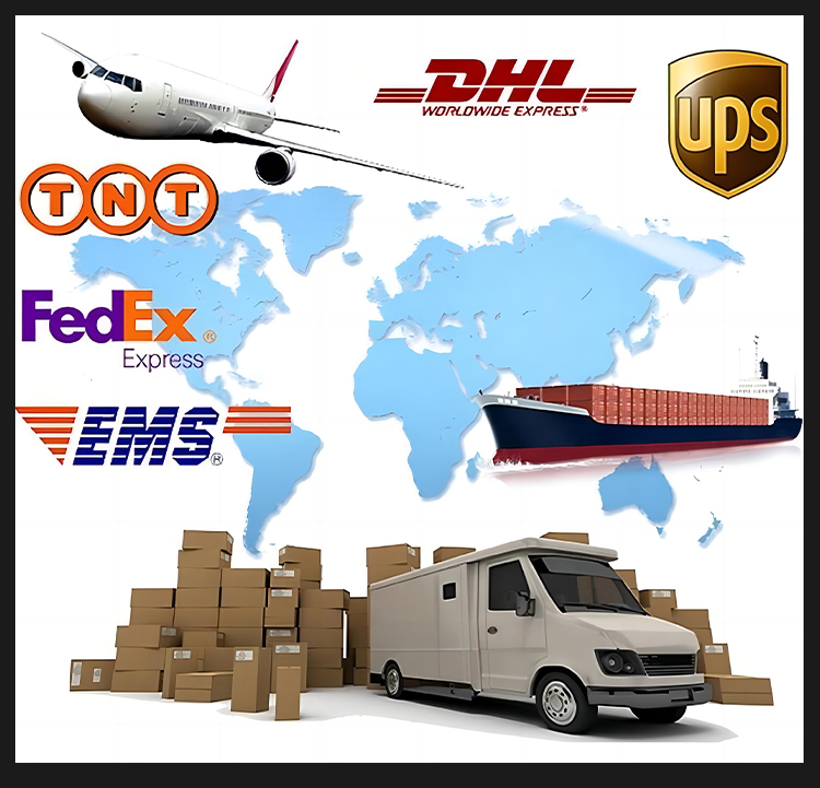 Logistics info graphic