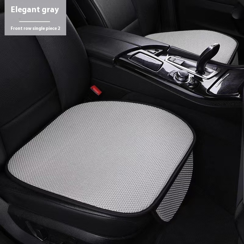 Factory-Generated Sports-Style Summer Car Seat Cover Free Cool Breathable Leather Polyester Fabric Auto Supplies