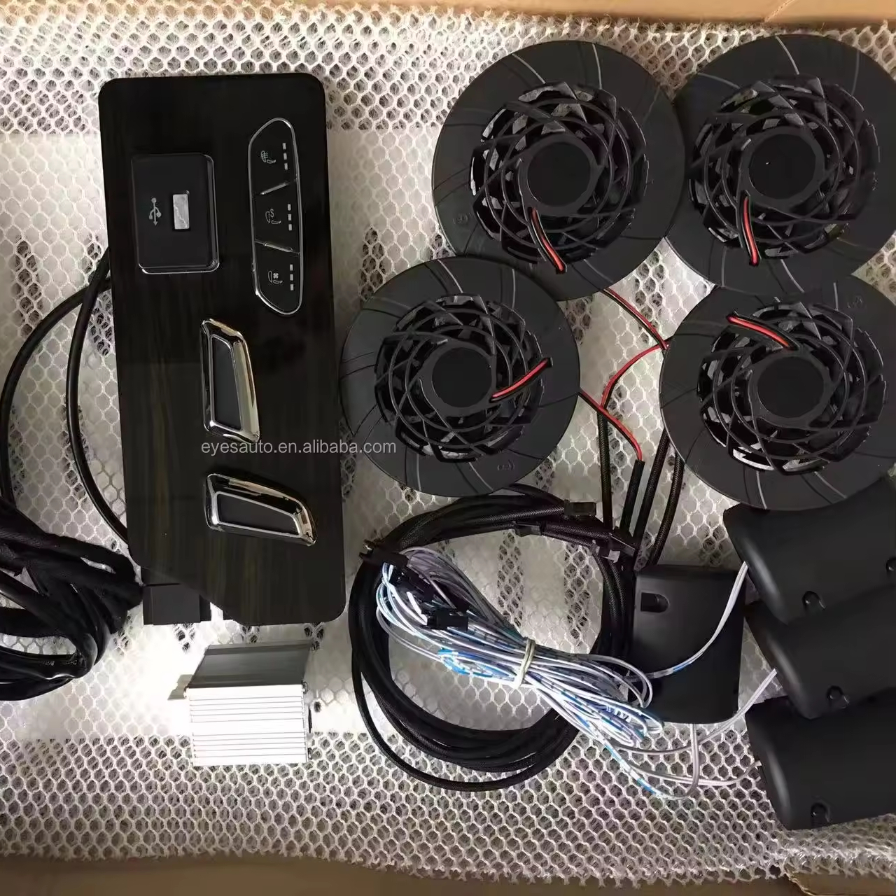 Premium OEM 4-Channel Cooling Fan Seat Heater Ventilation System with Vibration for GL8 Leather Seats