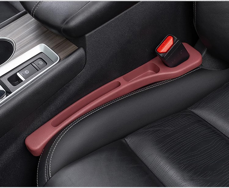 Universal Portable Drop Stop Car Console Seat Side Gap Filler Plug Organizer Strip