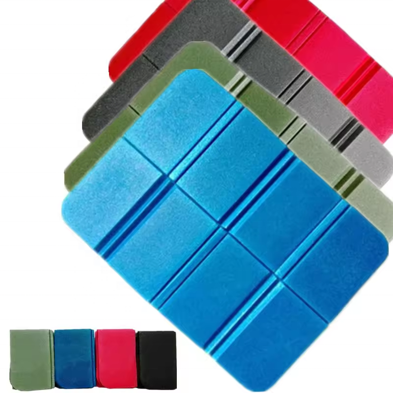 Wholesale Lightweight Portable Folding Polyethylene XPE Foam Seat Cushion Camping Mat Moisture-Proof Bus Seat Pad Source China