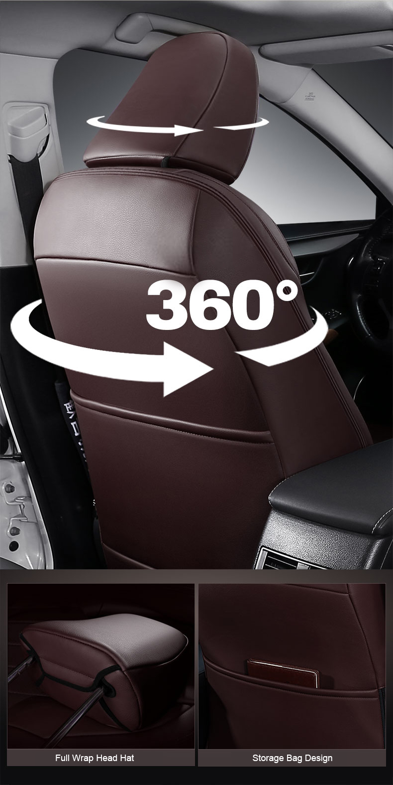Luxury Nappa Leather Middle Part 5 Seaters Custom Fit for Lexus IS Series IS350 IS250 Car Seat Covers Front Rear Cushion