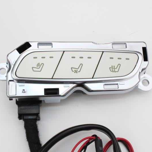 12 v Electric Auto Seat Ventilation and Heating Cooler and Lumbar With 4 Pillow Massage System Fit for Mercedes