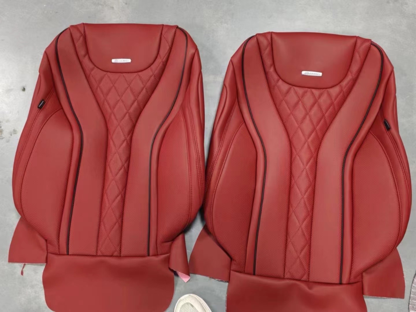 Fashion Leather Customized Colors Designed for S Class Interior Fresh Good Looking Classic Executive Sport Version Seat Cover