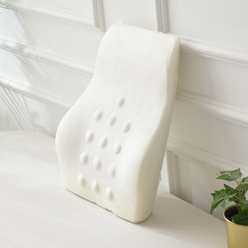 Car Four-Season Memory Foam Lumbar Support Pillow Seat Backrest Cushion with Memory Foam Lumbar Cushion Pillow