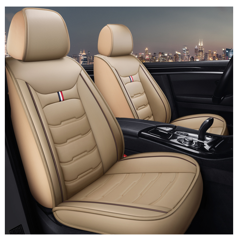 Full Set Universal PVC Leather Car Seat Cover Factory Directly Sales Car Seat Cover