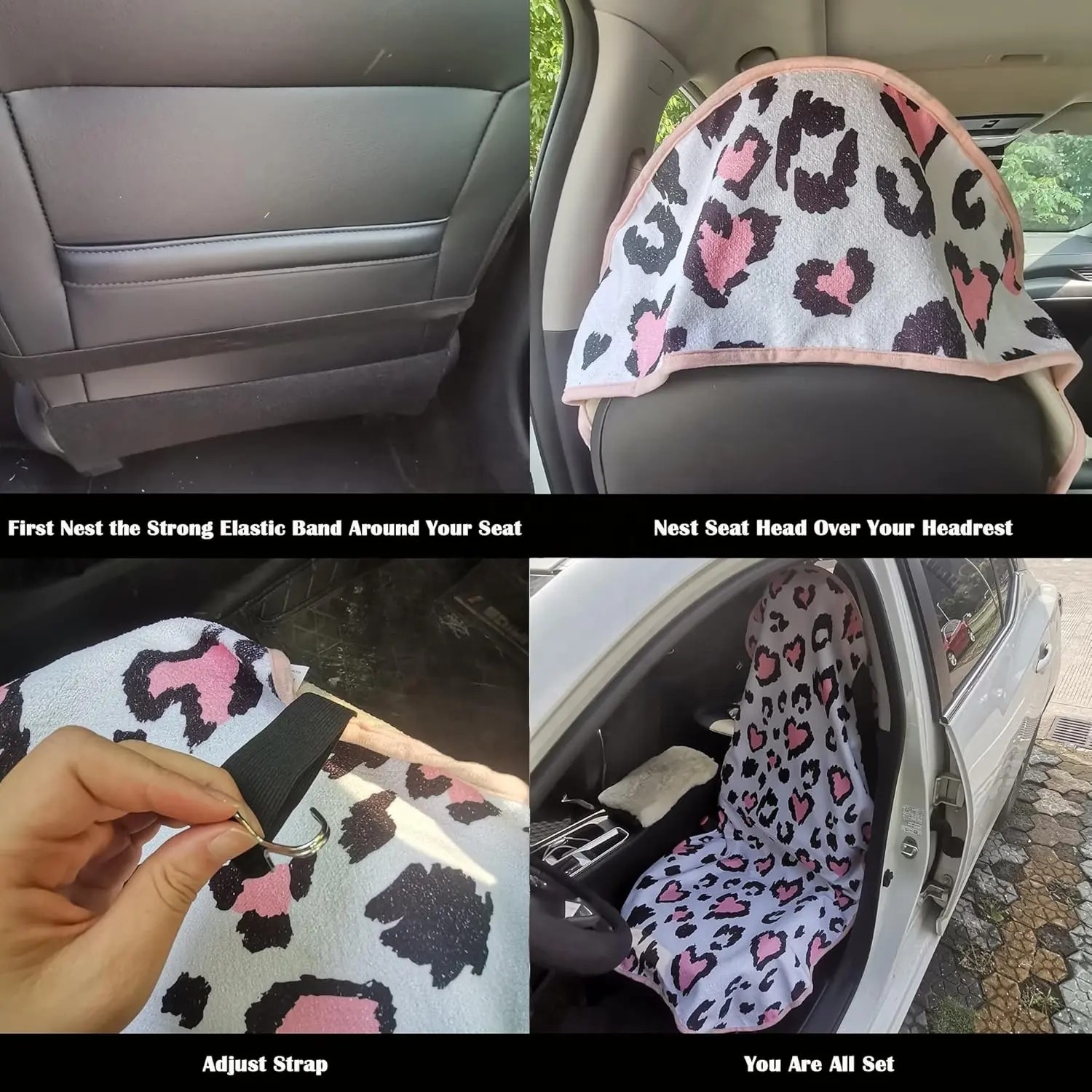 Microfiber Sports Popular Seat Protector Non-slip Sweat Gym Car Seat Cover Waterproof Front Towel Seat Cover Beach Towel