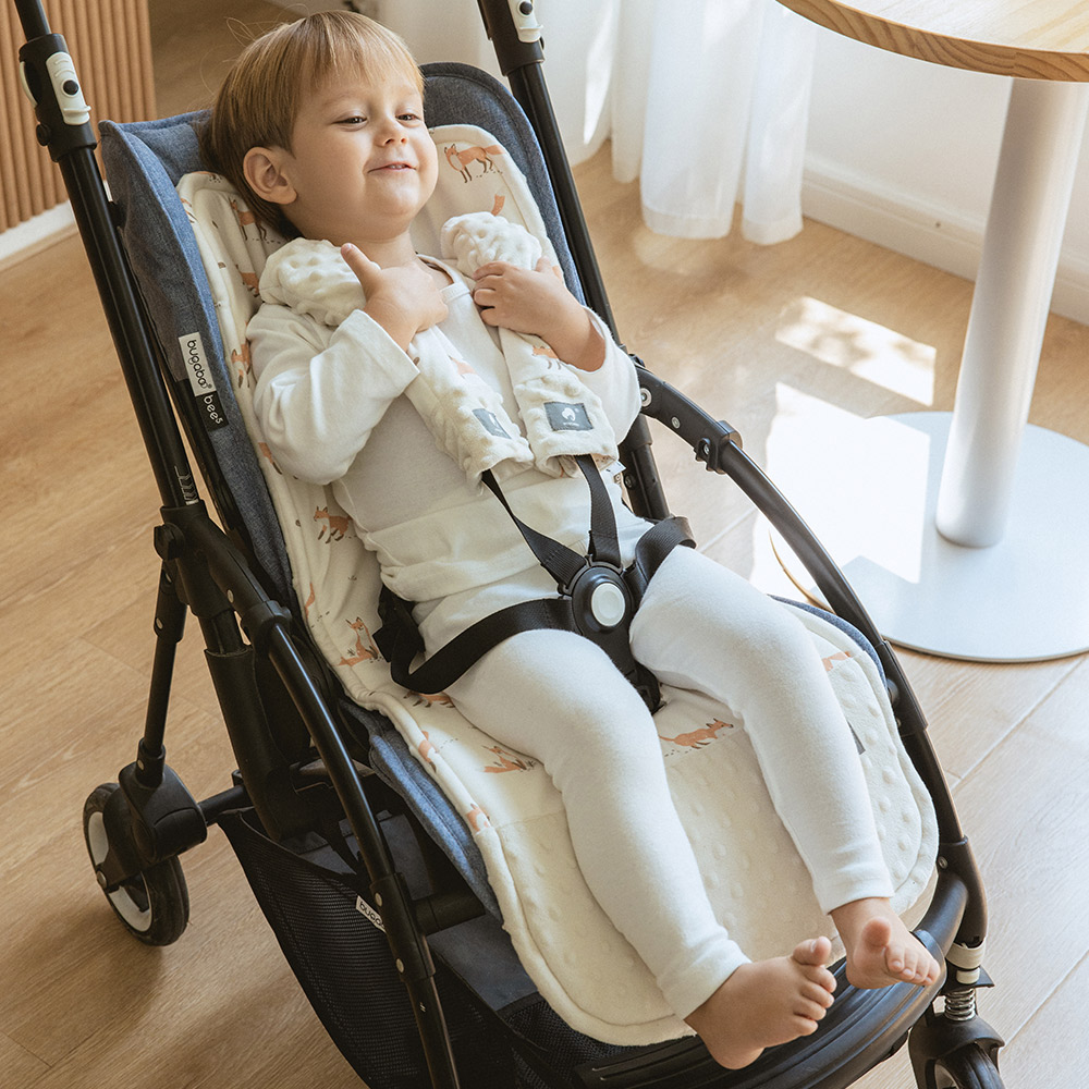 Thick Warm Cotton Breathable Fabric Baby High Chair Seat Liner Stroller Pad Cover Car Protector Accessories