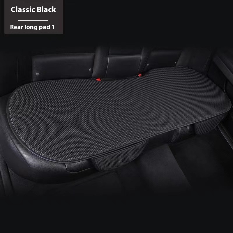 Factory-Generated Sports-Style Summer Car Seat Cover Free Cool Breathable Leather Polyester Fabric Auto Supplies