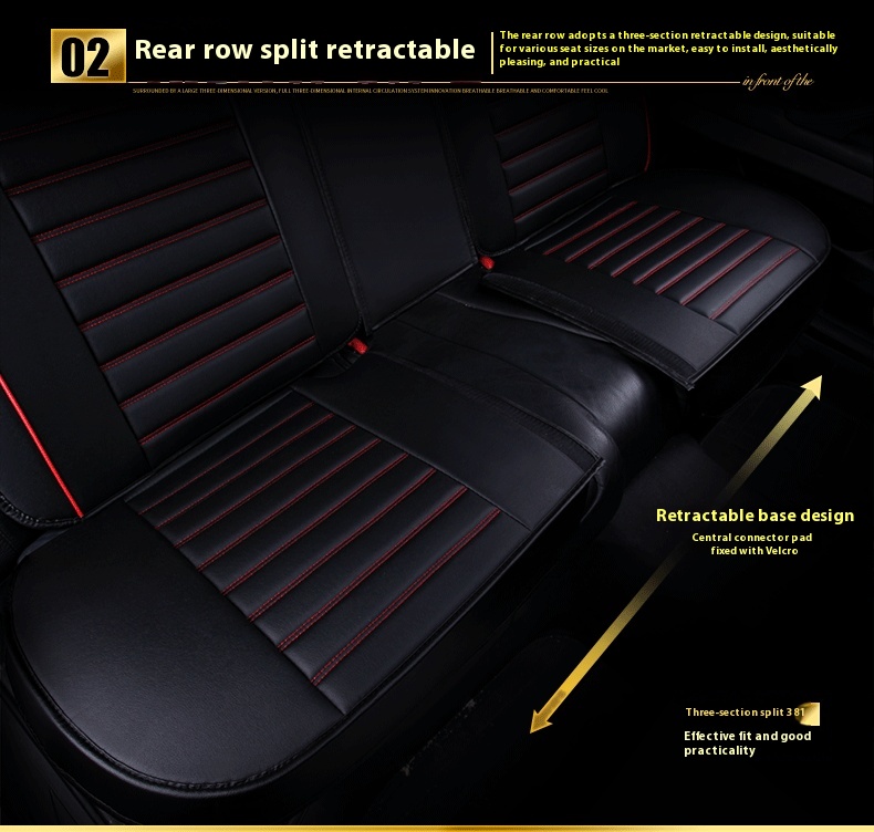Car Cushion Texture Close-up