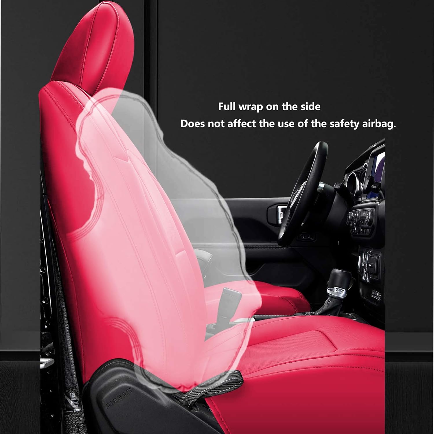 Custom Fit Faux Leather Seat Covers for Chevrolet Camaro 2010-2015 5th Gen Camaro LT LS SS Coupe Model