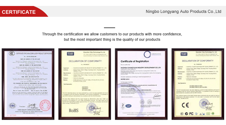 Product Certifications