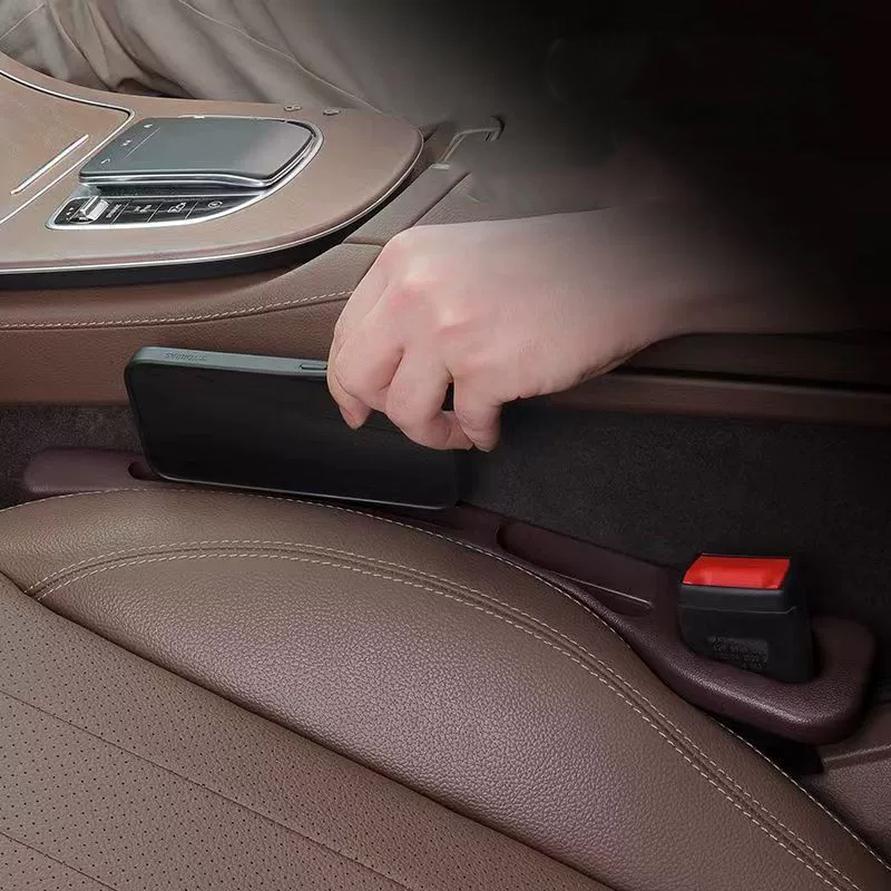 Car Interior Accessories Leak-Proof Side Seam Plug and Gap Filler Organizer for Seat Side Car Seat Gap Filler Organizer