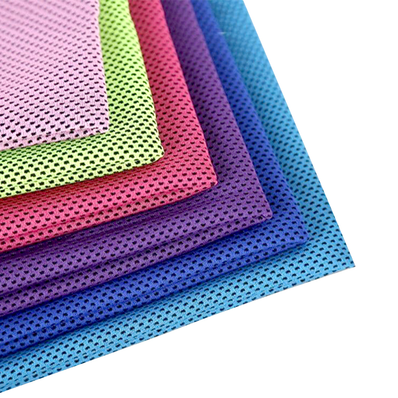 Microfiber cooling material
